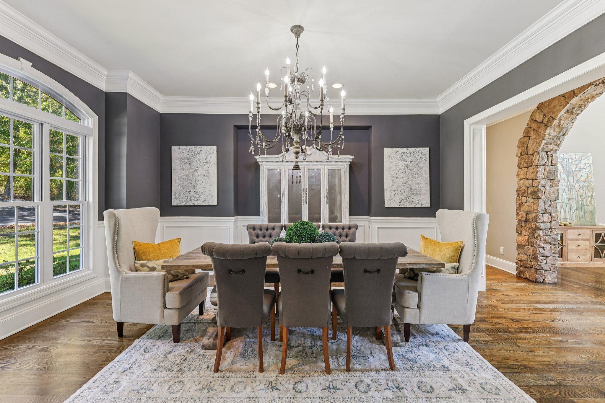 1556 A Berea Church Road Lebanon, TN 37087 - Photo 17 of 66 a view of a dining room with furniture window and wooden floor