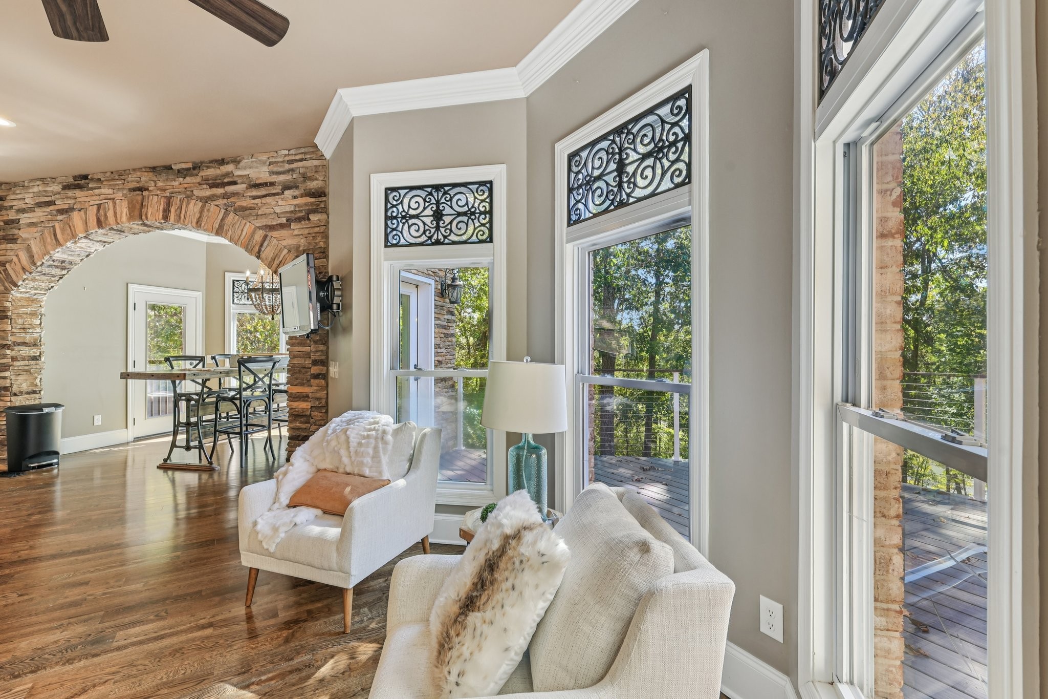 1556 A Berea Church Road Lebanon, TN 37087 - Photo 34 of 66 a living room with furniture and a large window
