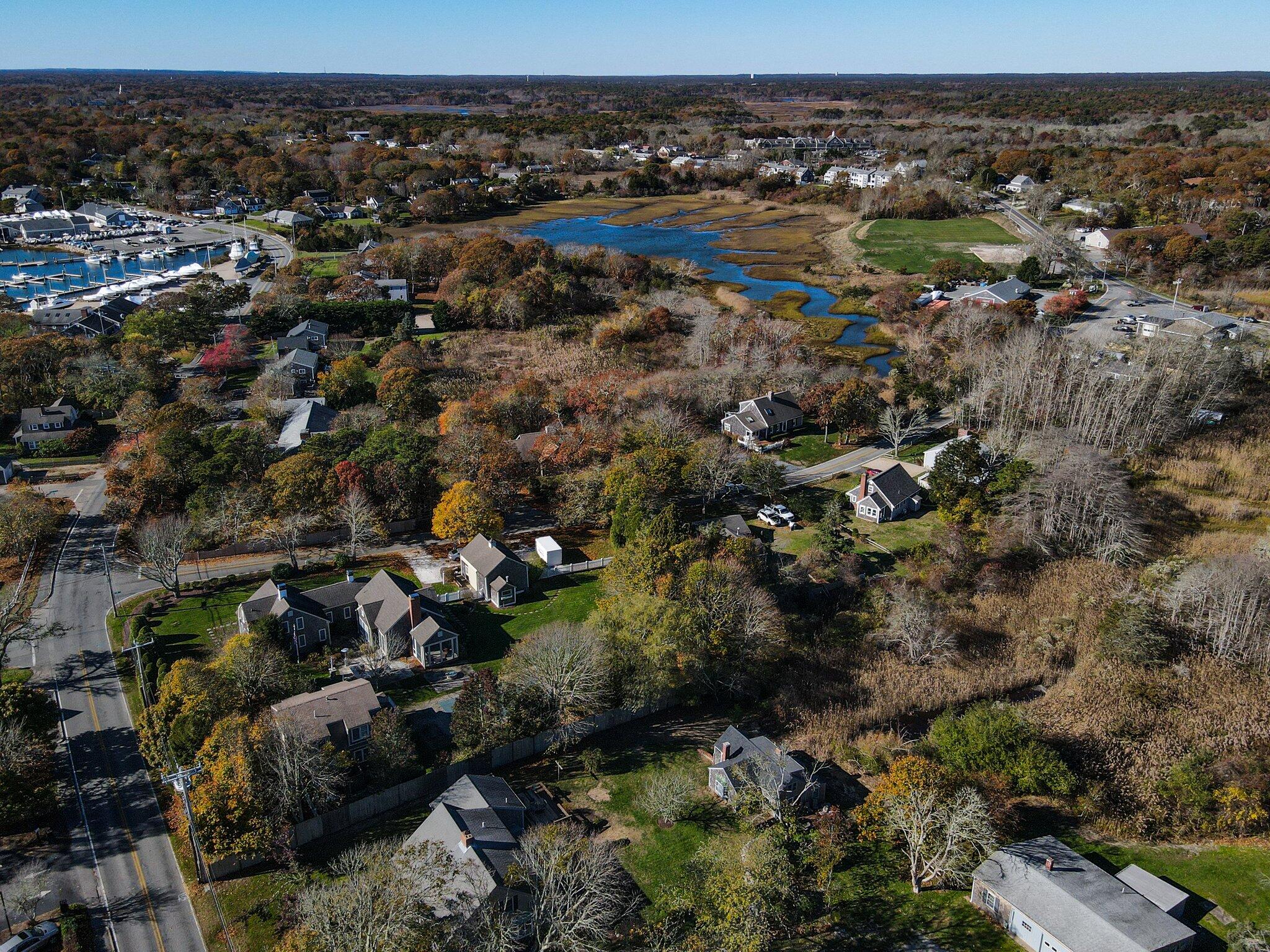 400 Lower County Road Harwich Port, MA 02646 - Photo 45 of 49 an aerial view of multiple house