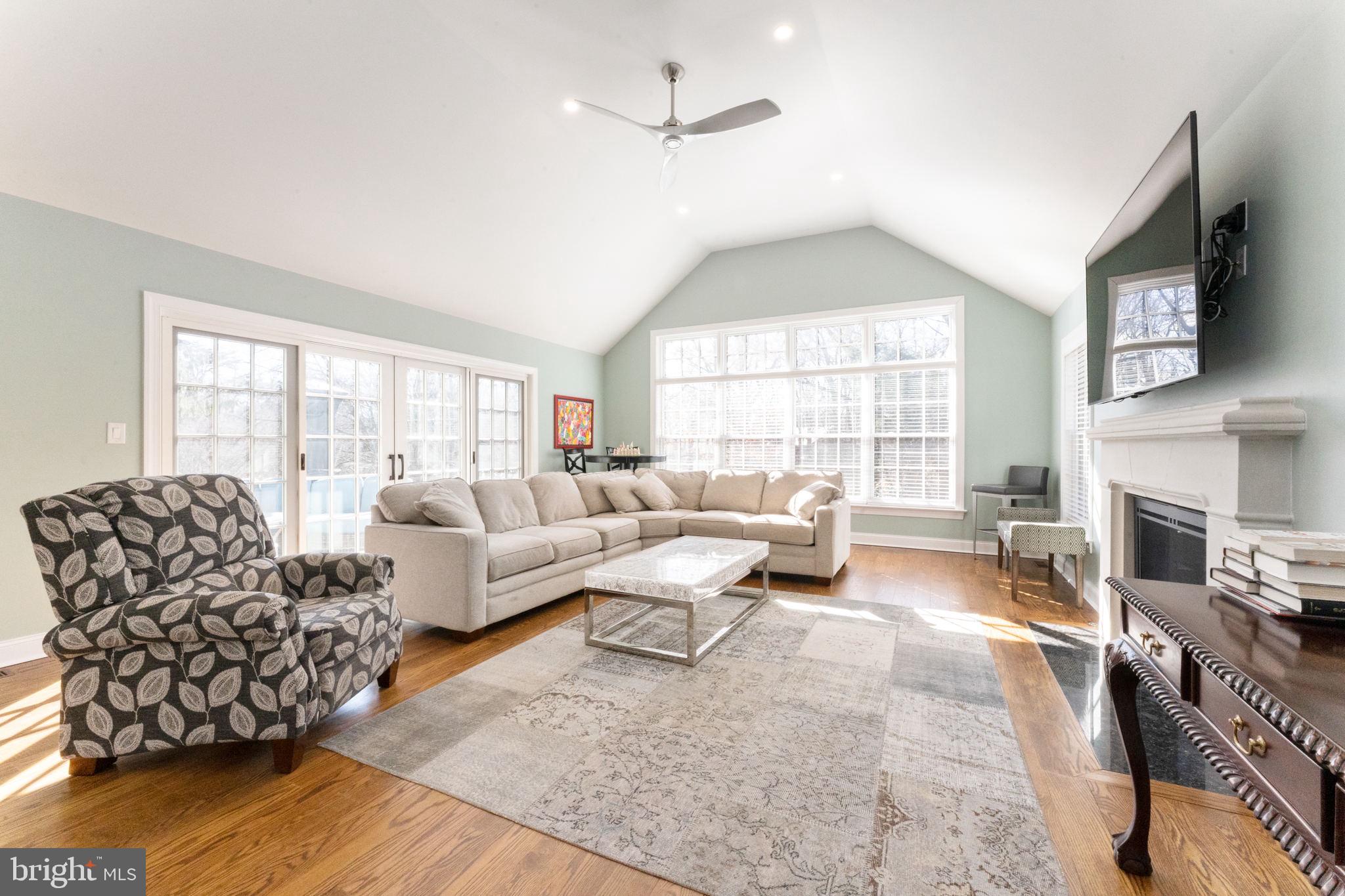 1414 Kyneton Road Villanova, PA 19085 - Photo 16 of 56 Family Room with Gas Fire Place