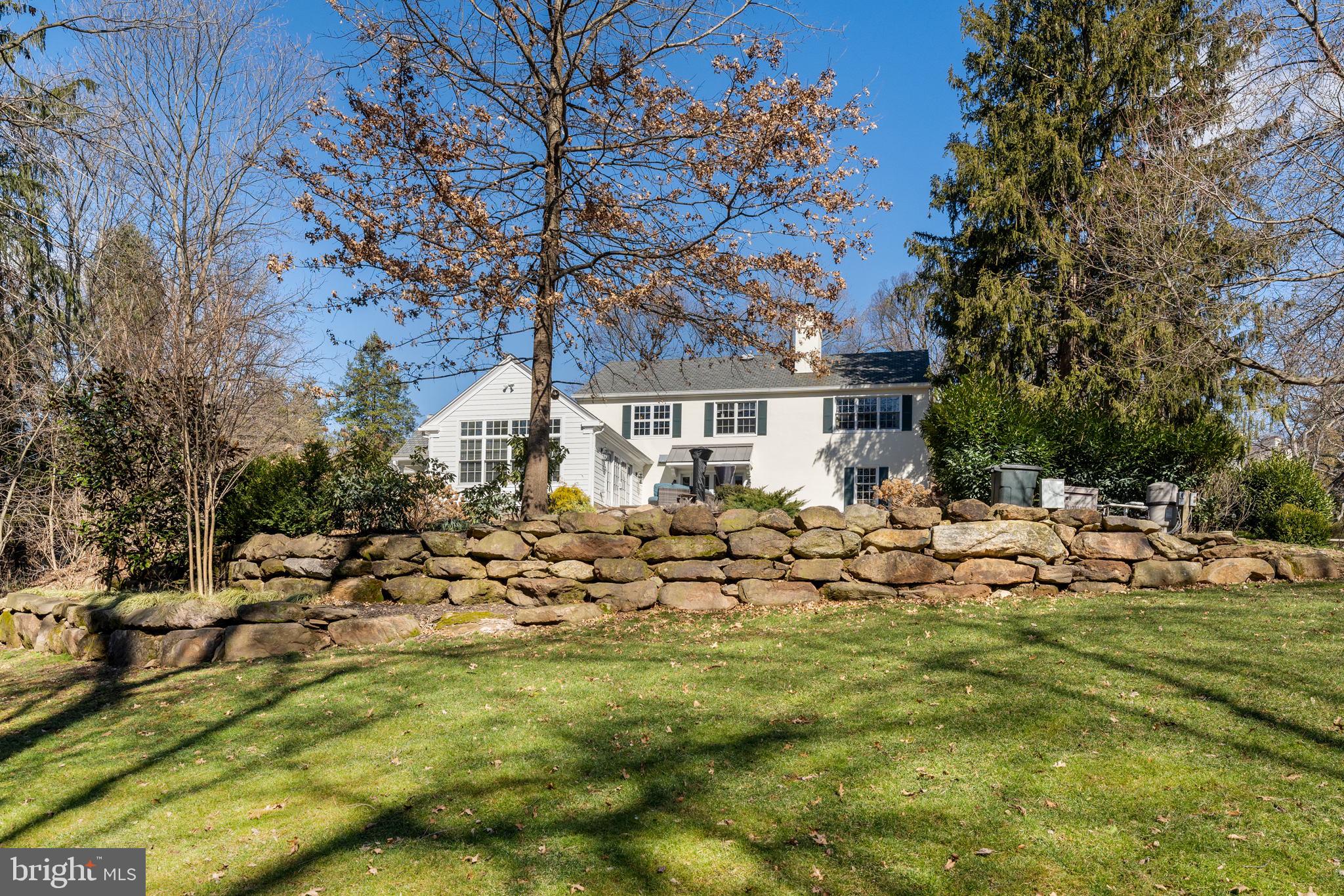 1414 Kyneton Road Villanova, PA 19085 - Photo 45 of 56 Stone walls and Landscaping