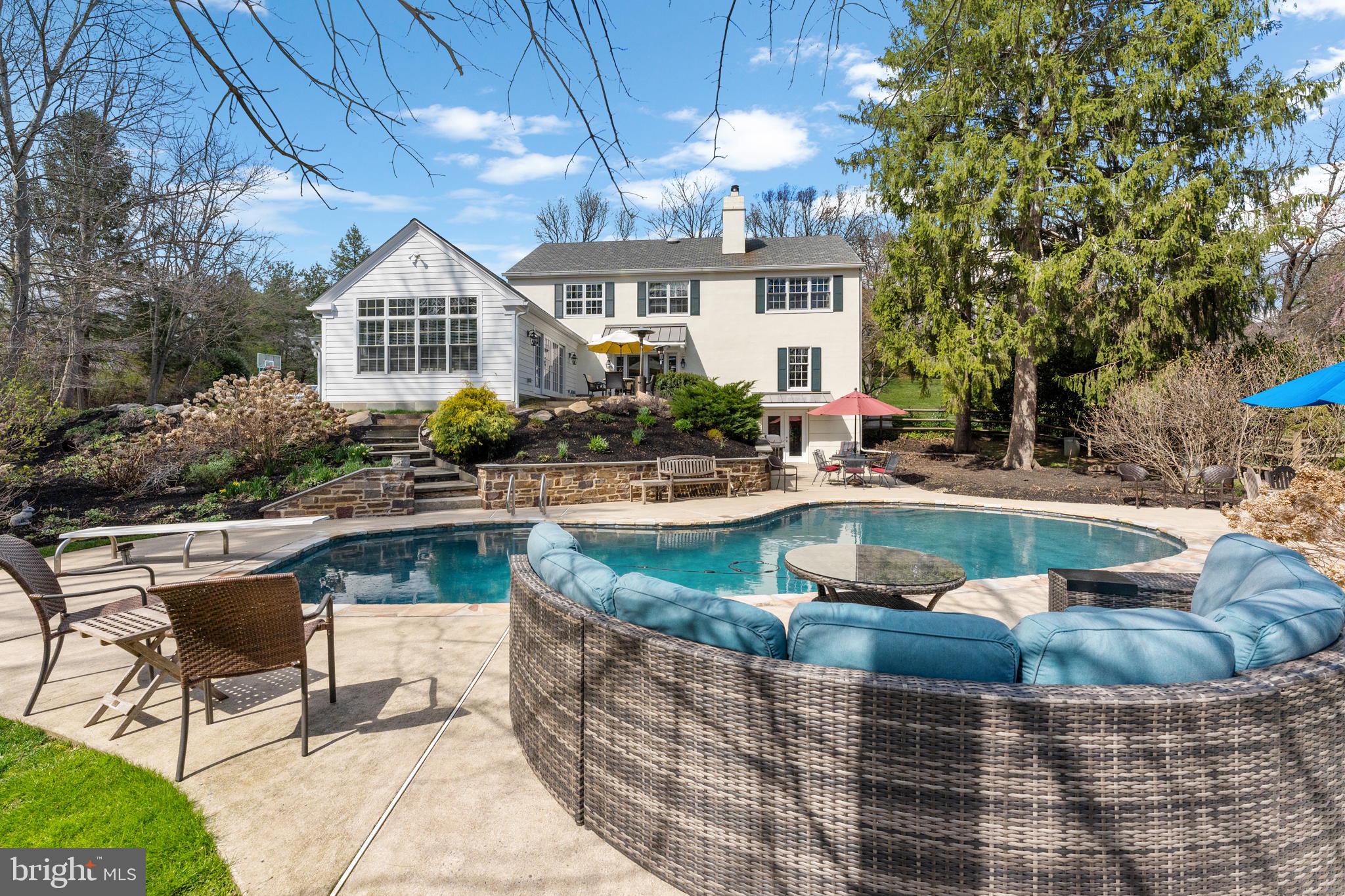 1414 Kyneton Road Villanova, PA 19085 - Photo 52 of 56 Back Yard