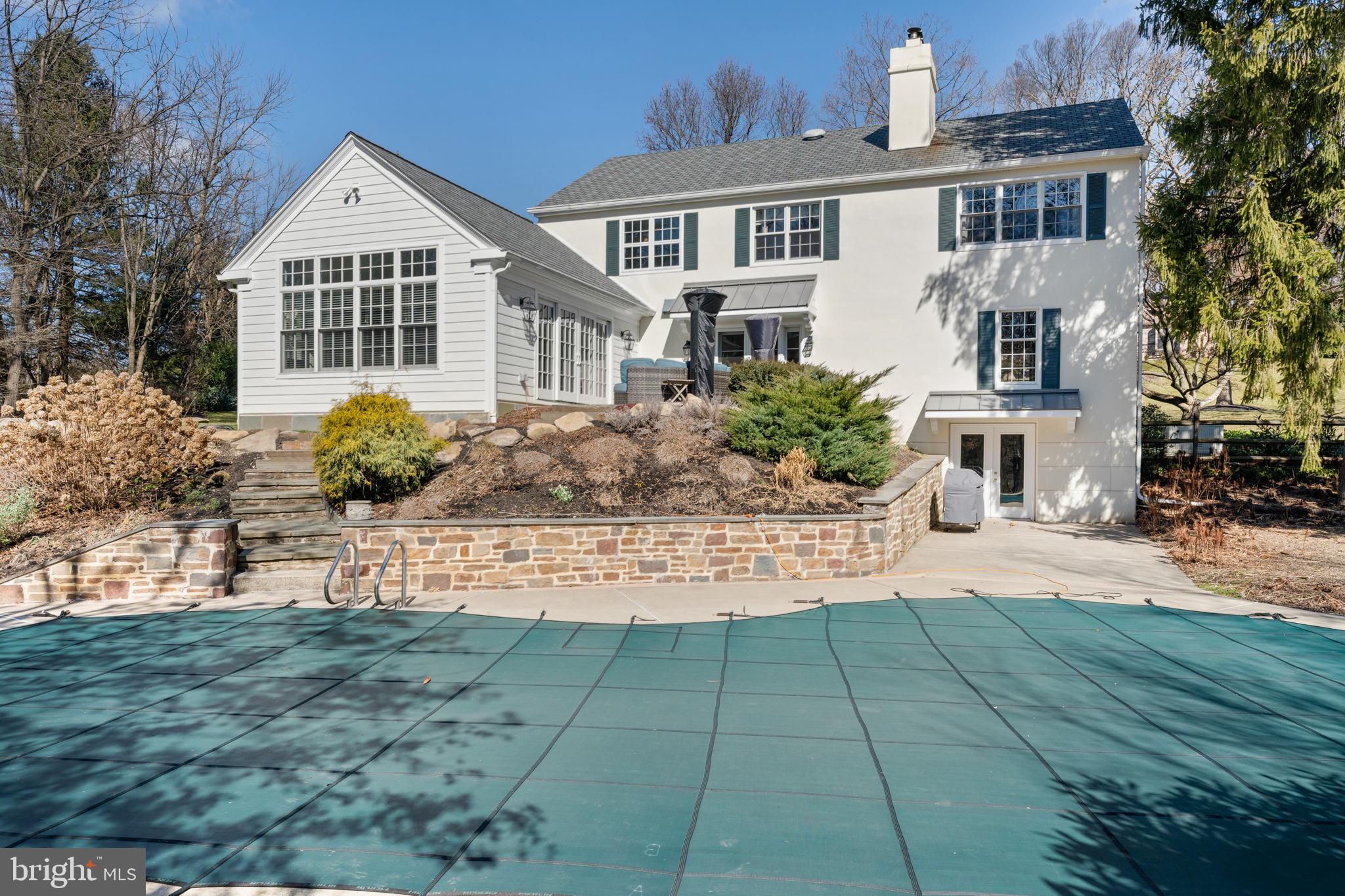 1414 Kyneton Road Villanova, PA 19085 - Photo 55 of 56 Pool with extensive landscaping