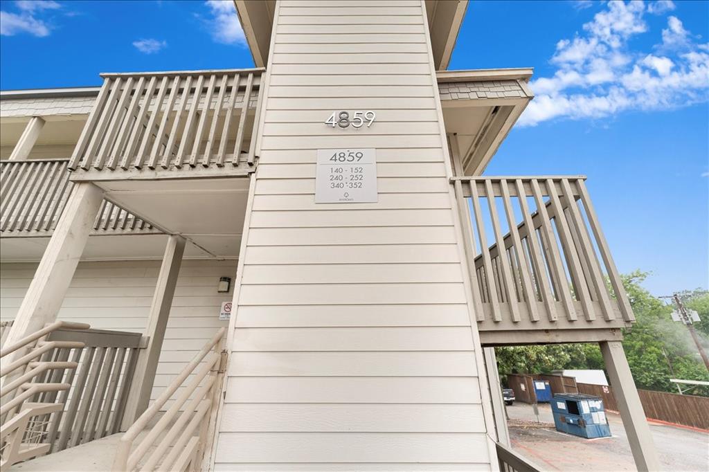 4859 Cedar Springs Road, Unit 241 Dallas, TX 75219 - Photo 37 of 38 a view of a balcony with a door