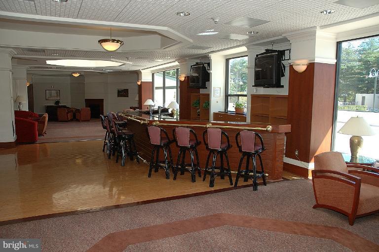 307 Yoakum Parkway, Unit 1024 Alexandria, VA 22304 - Photo 37 of 50 a view of a dining room with furniture window and outside view