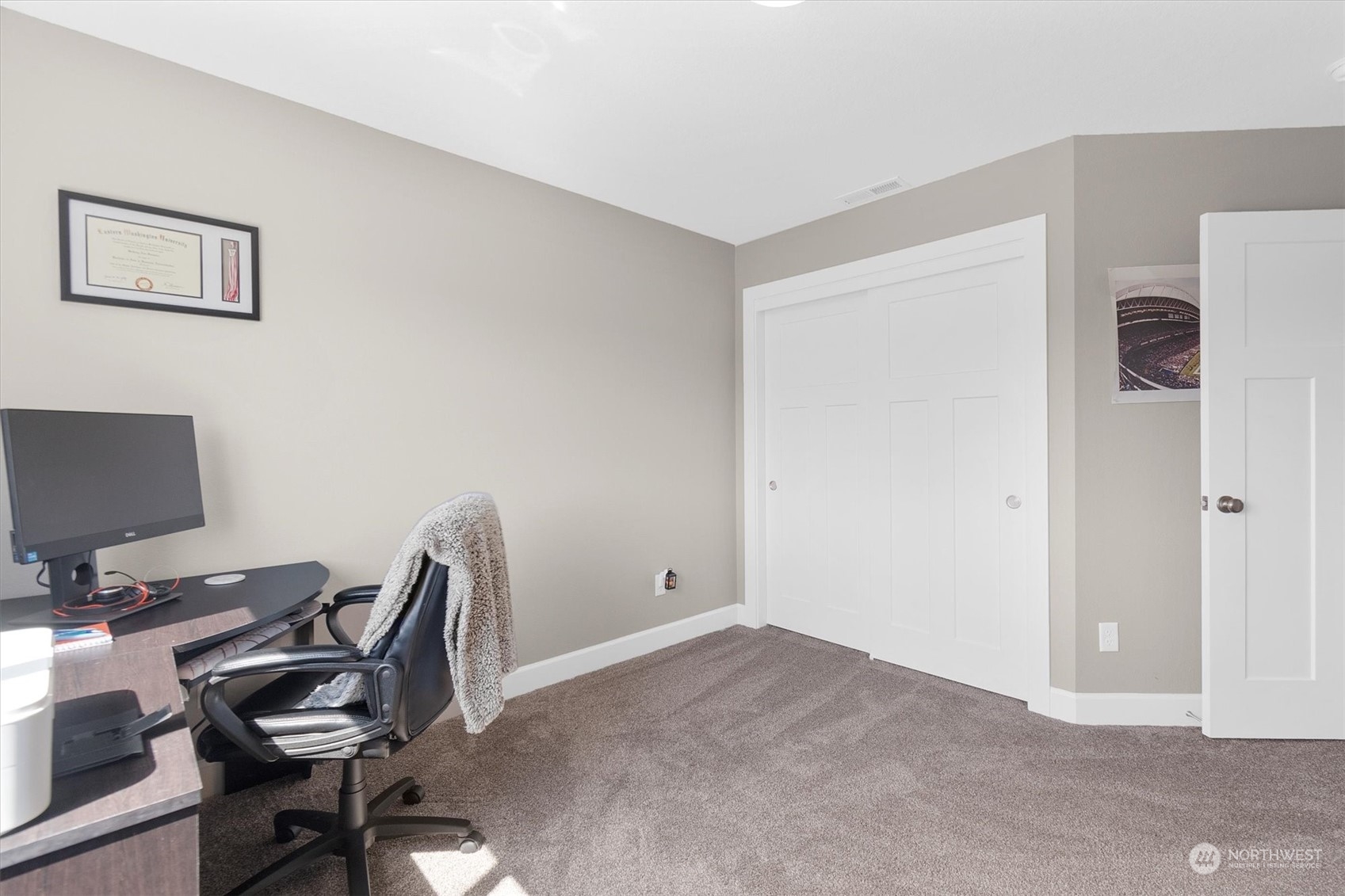 4768 Pacific Way Longview, WA 98632 - Photo 24 of 25 a view of a workspace with furniture and a window