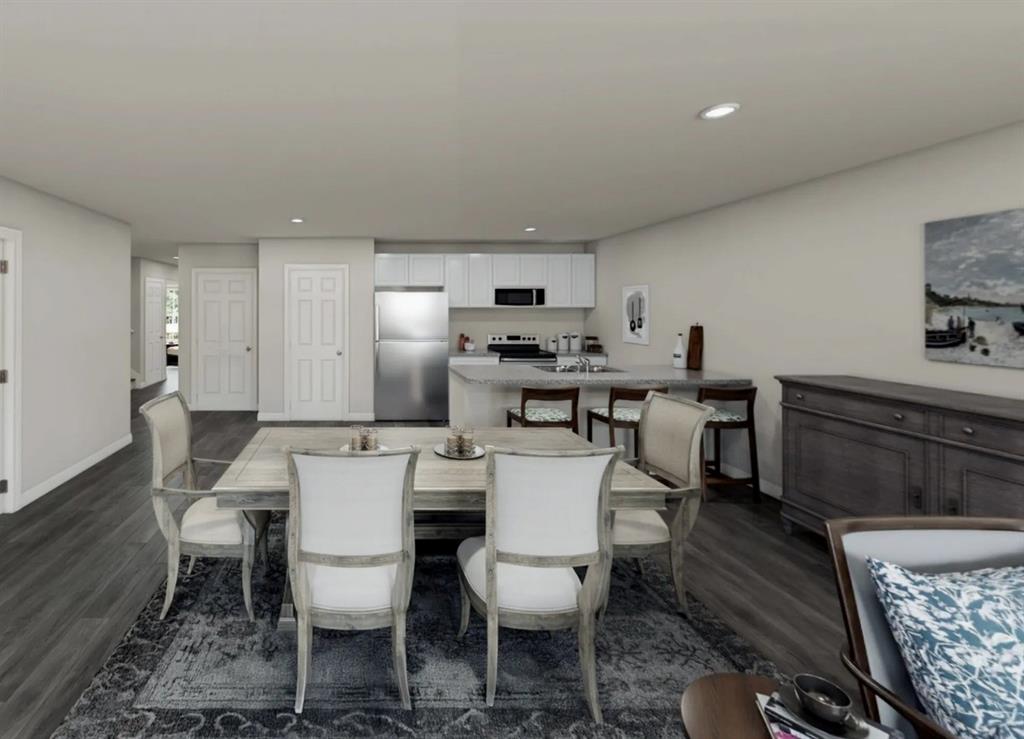 3501 Silver Springs Abilene, TX 79602 - Photo 2 of 4 a view of a dining room with furniture