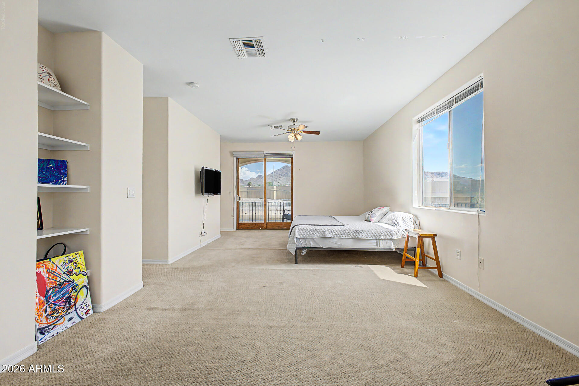 1750 East Ocotillo Road Phoenix, AZ 85016 - Photo 18 of 43 Spacious Primary w/balcony views