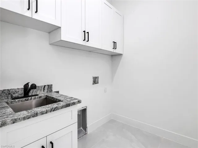 a view of empty room