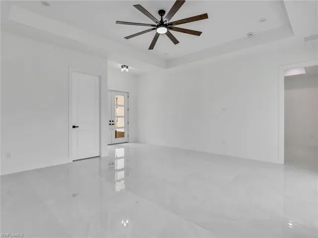 wooden floor in an empty room