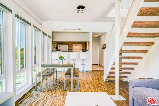 a view of a living room