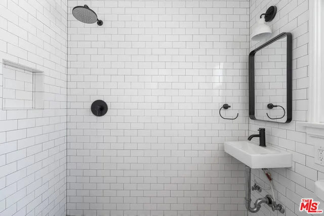 a bathroom with a sink