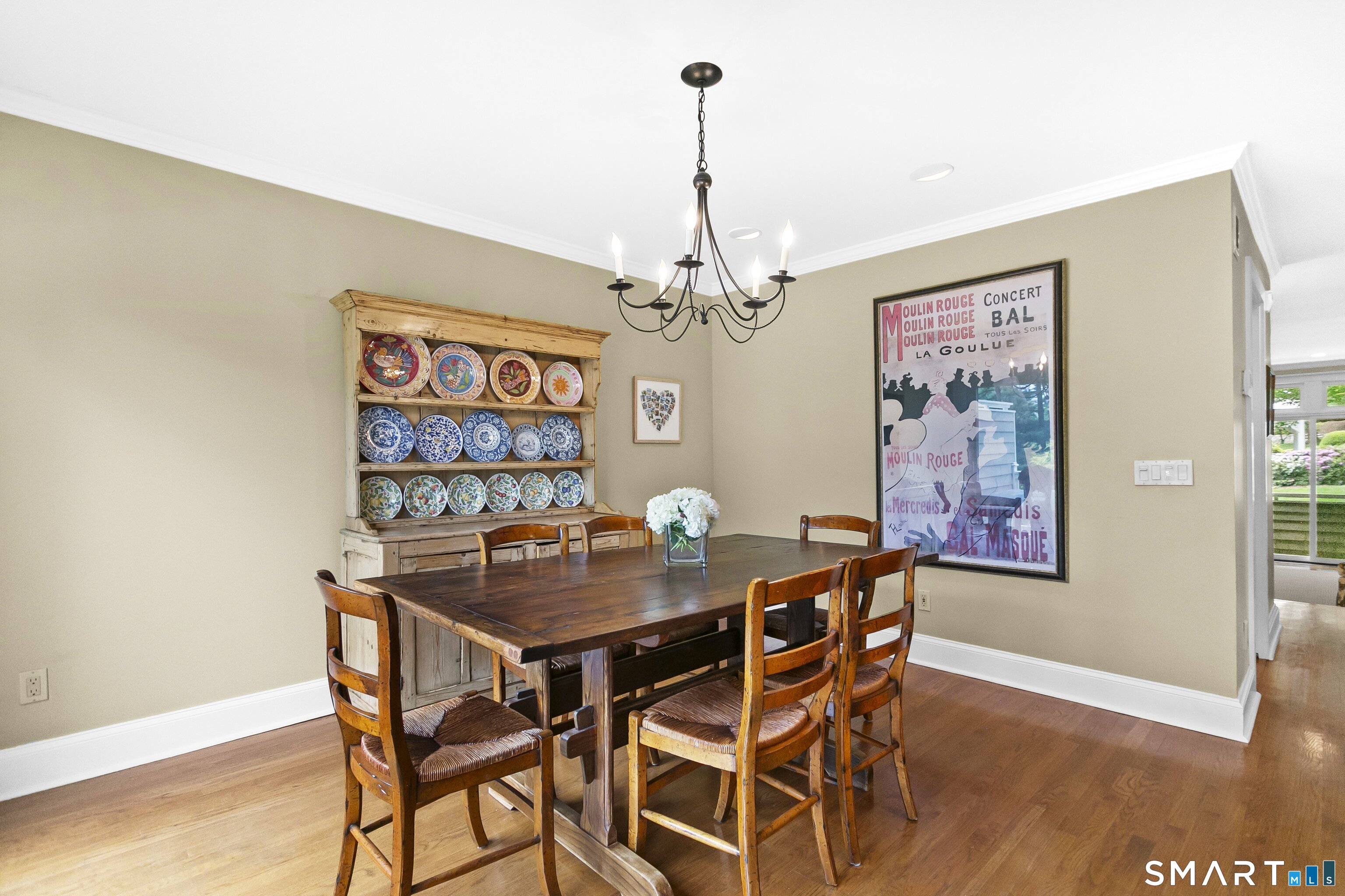 936 South Pine Creek Road Fairfield, CT 06824 - Photo 12 of 39 Dining area, part of the kitchen opens to exterior deck.