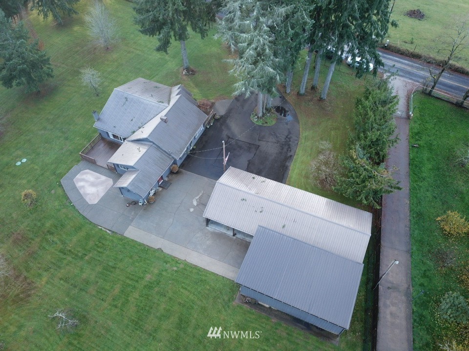 106 Pattee Road Chehalis, WA 98532 - Photo 5 of 33 an aerial view of a house with a yard
