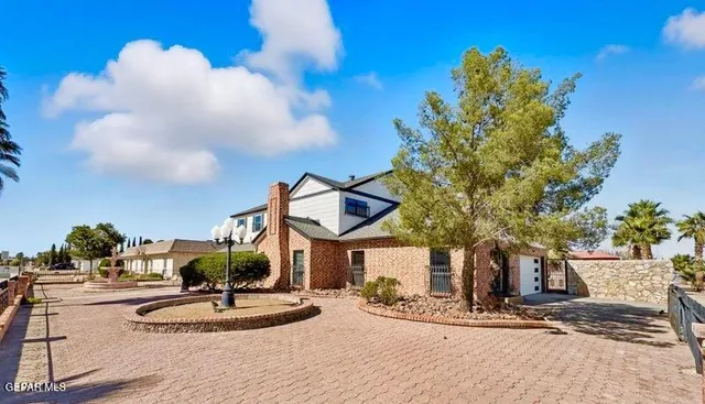a view of entryway and hall with dining room