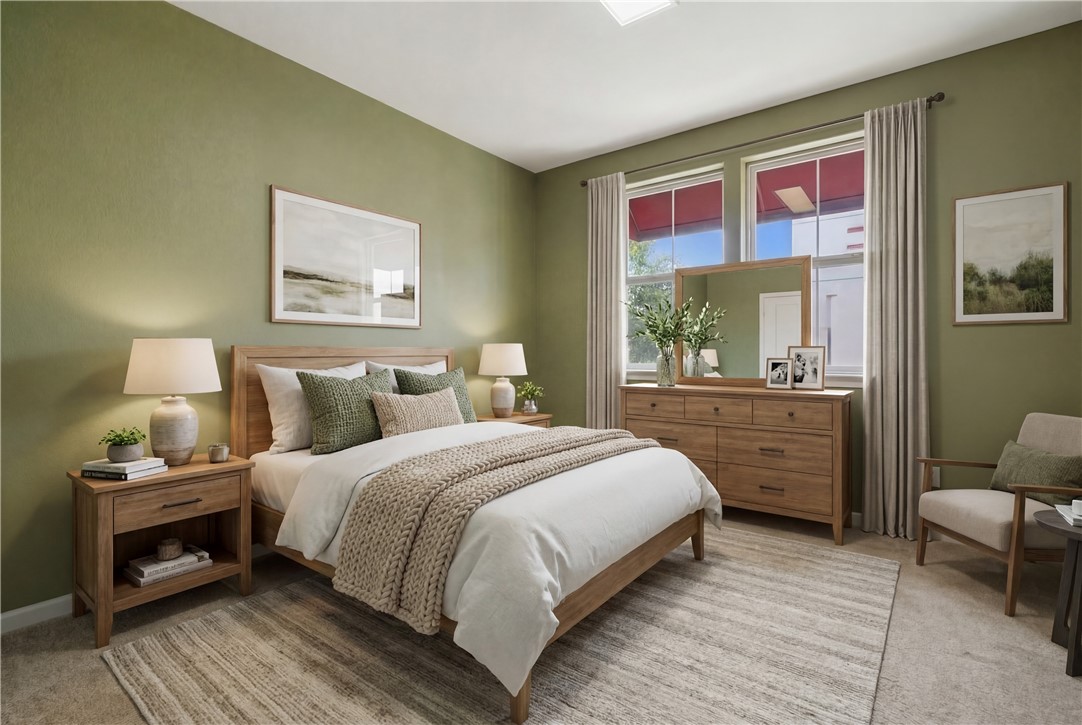 1390 Saddle Rack Street, Unit 308 San Jose, CA 95126 - Photo 12 of 32 a bedroom with a bed and a couch