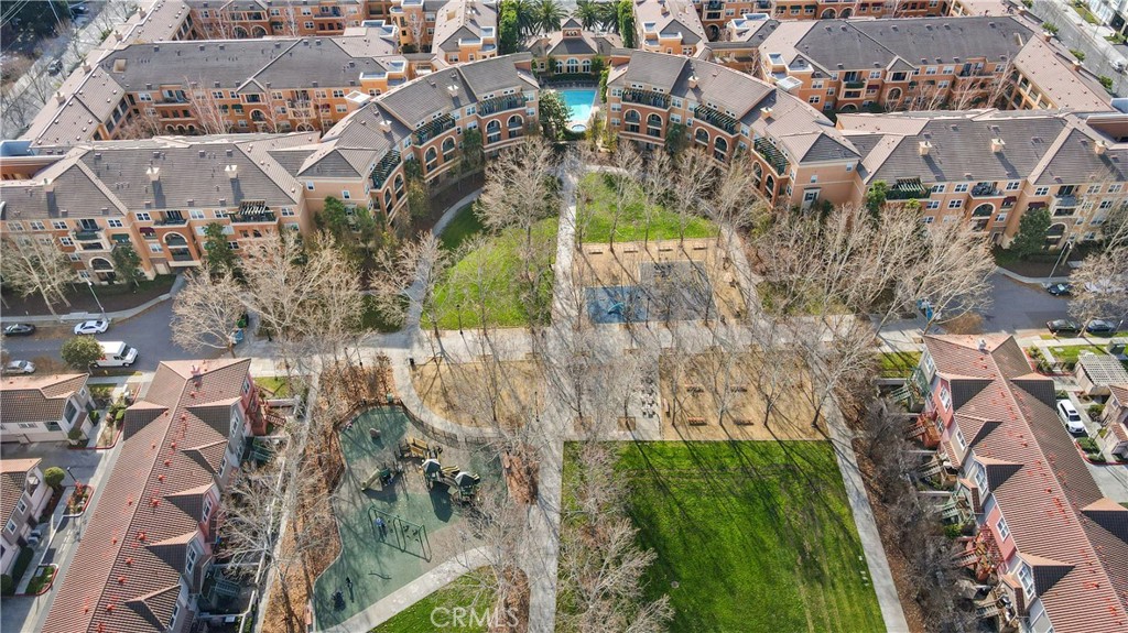 1390 Saddle Rack Street, Unit 308 San Jose, CA 95126 - Photo 27 of 32 an aerial view of residential houses with outdoor space