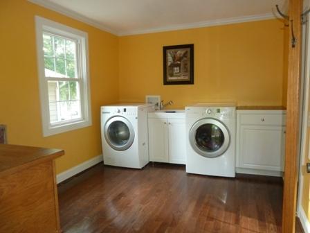 1709 6 Mile Post Road Callaway, VA 24067 - Photo 12 of 36 a view of a storage & utility room with washer and dryer