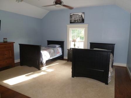 1709 6 Mile Post Road Callaway, VA 24067 - Photo 17 of 36 a bed room with a bed and a television