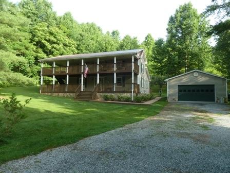 1709 6 Mile Post Road Callaway, VA 24067 - Photo 28 of 36 a view of an house with backyard space and balcony