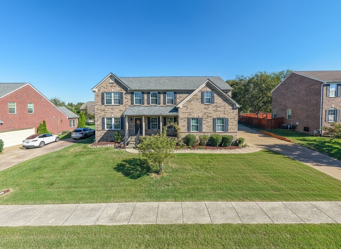 3104 Rutgers Pass Nolensville, TN 37135 - Photo 2 of 66 a front view of a house with a yard