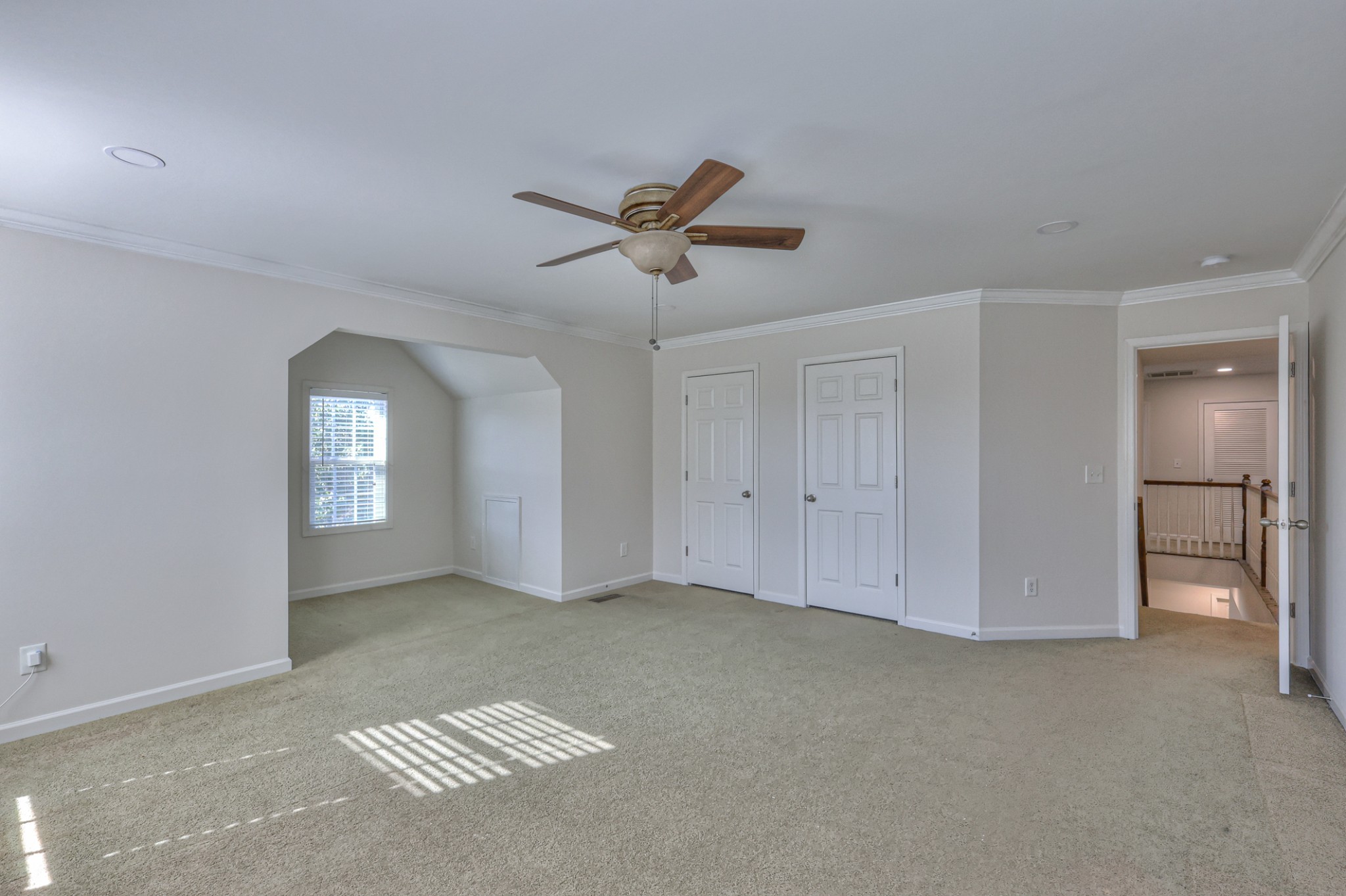 3104 Rutgers Pass Nolensville, TN 37135 - Photo 41 of 66 a view of a livingroom with a ceiling fan and window