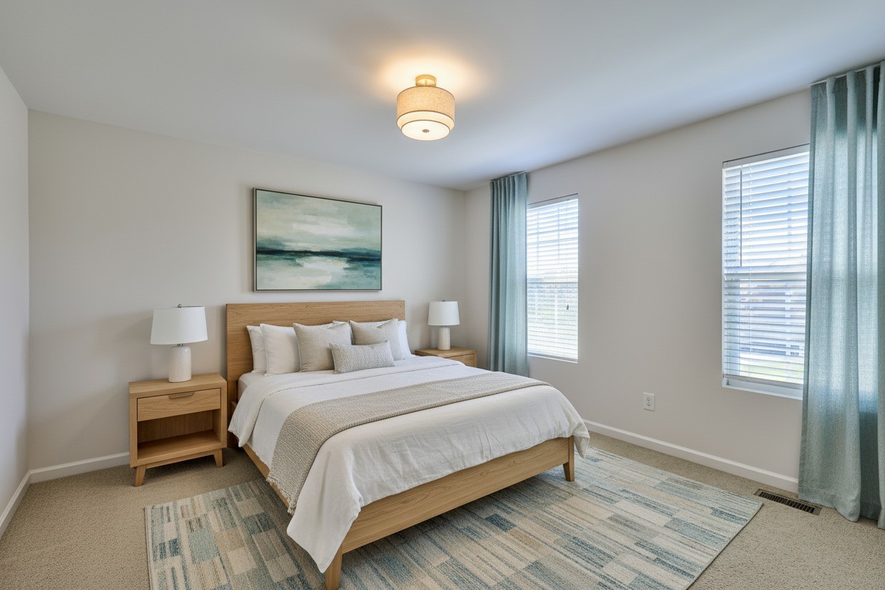 3104 Rutgers Pass Nolensville, TN 37135 - Photo 51 of 66 a bedroom with a bed and a window