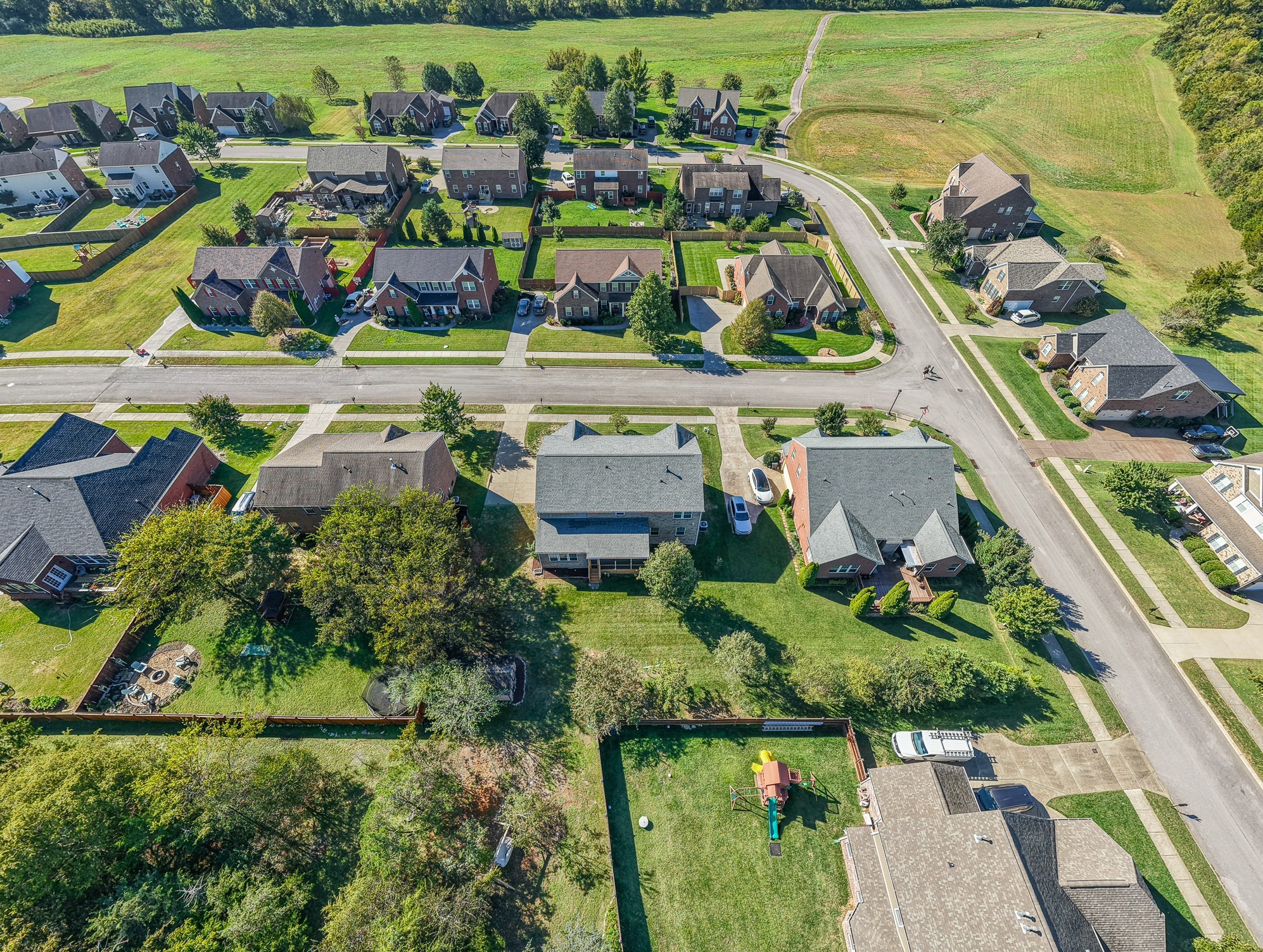 3104 Rutgers Pass Nolensville, TN 37135 - Photo 66 of 66 an aerial view of a houses with outdoor space