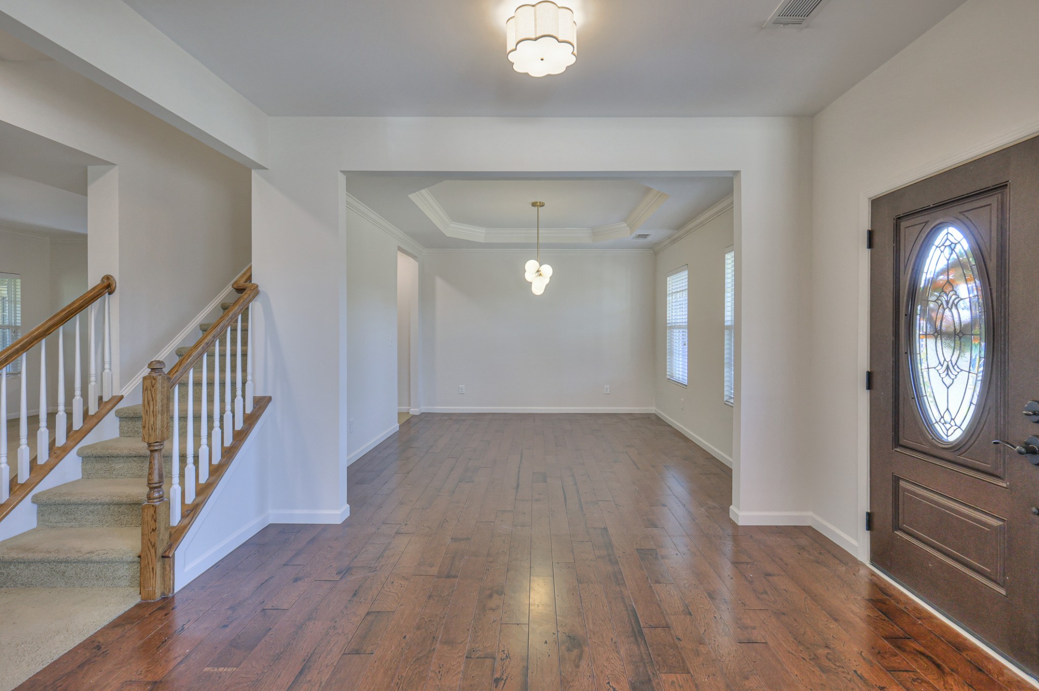 3104 Rutgers Pass Nolensville, TN 37135 - Photo 8 of 66 a view of a hallway with wooden floor