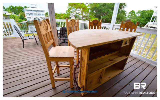 26519 Marina Road, Unit A Orange Beach, AL 36561 - Photo 33 of 37 Deck Bar