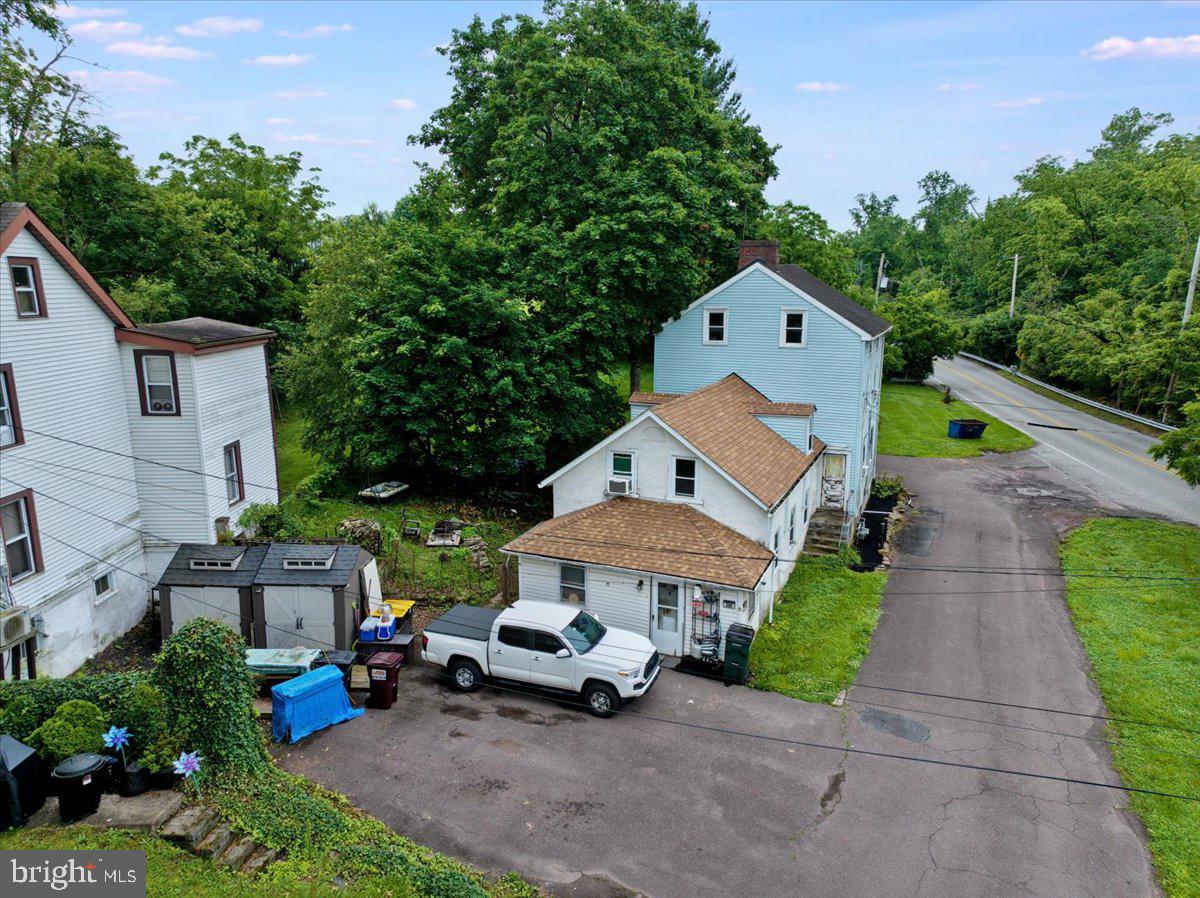 3854-3856 Schuylkill Road Spring City, PA 19475 - Photo 12 of 22 an aerial view of a house with garden space and sitting area
