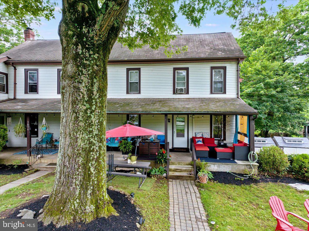 3854-3856 Schuylkill Road Spring City, PA 19475 - Photo 7 of 22 a front view of a house with garden