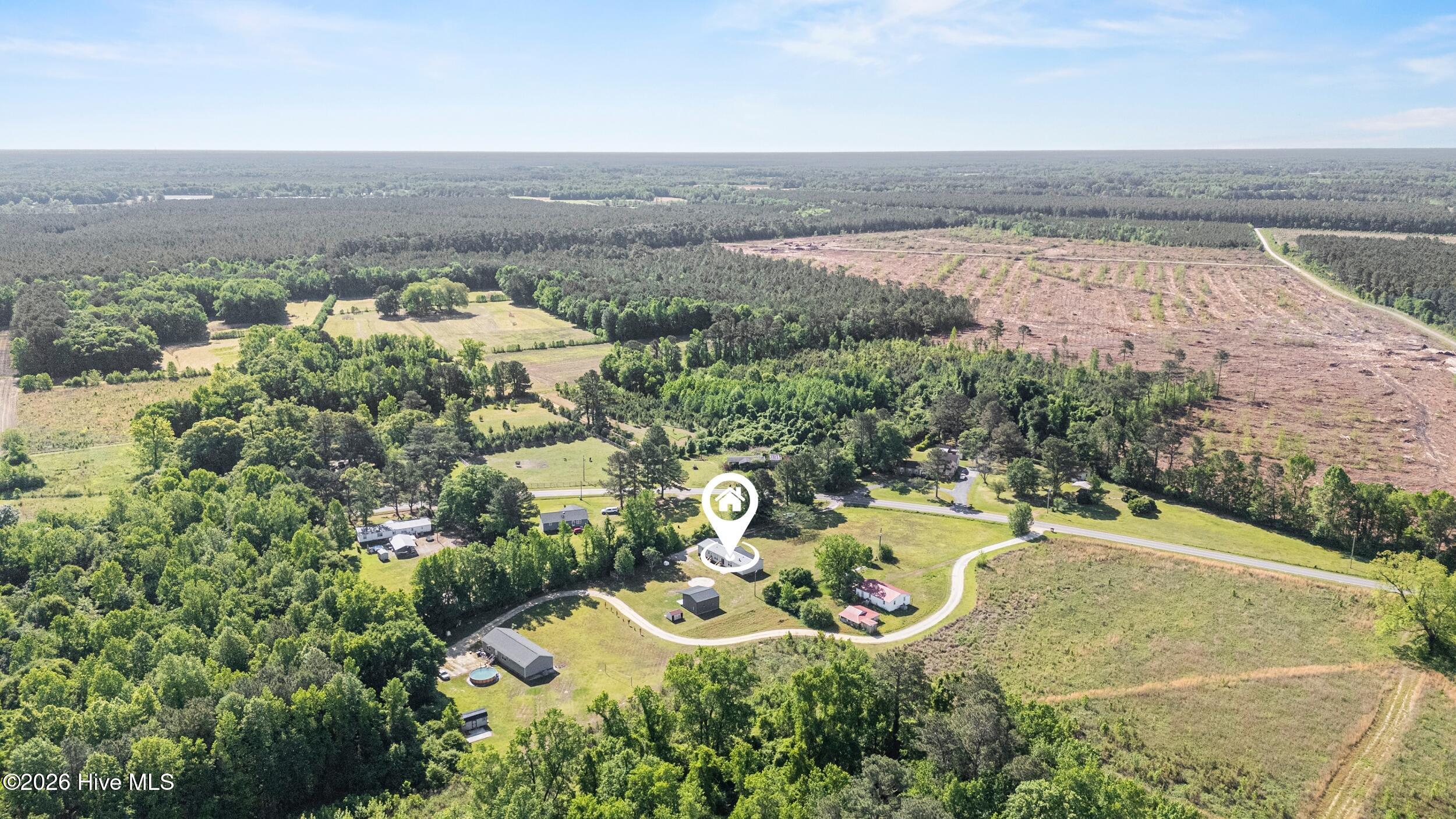 2041 Bay Road Willard, NC 28478 - Photo 28 of 29 49_drone