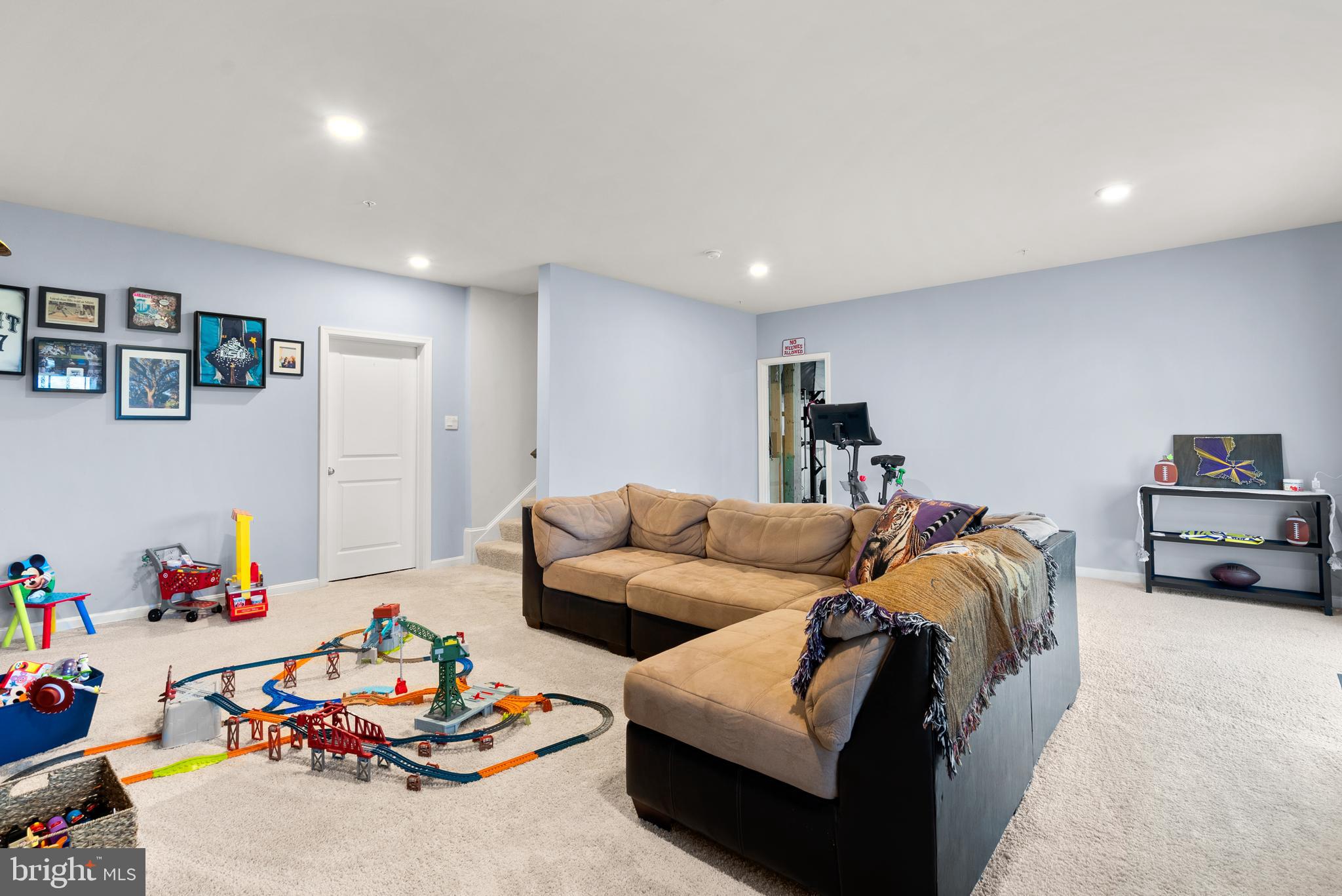 695 Stonegate Road Westminster, MD 21157 - Photo 34 of 44 Spacious Lower Level Rec. Room w/ Recessed Lights