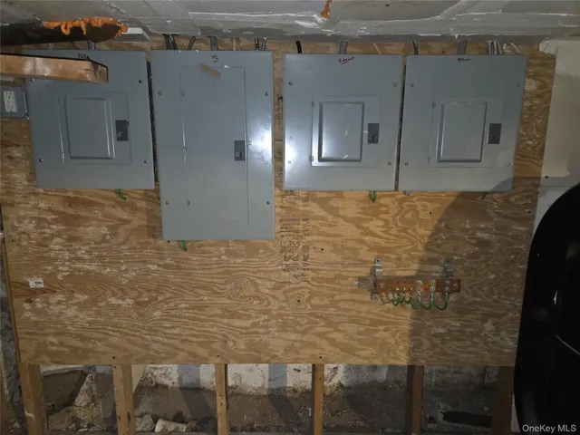 a view of a car garage