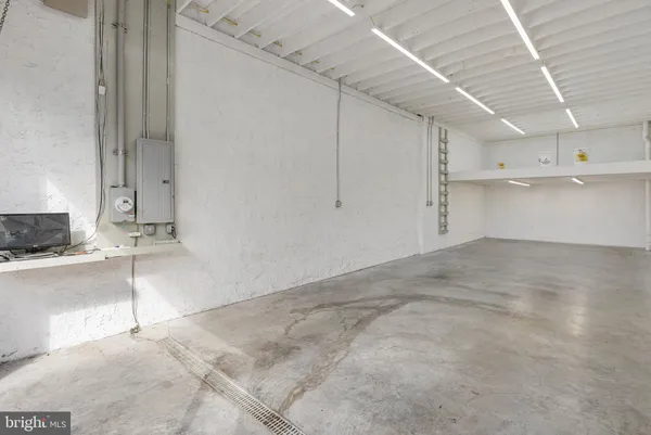 a view of a room with an empty space