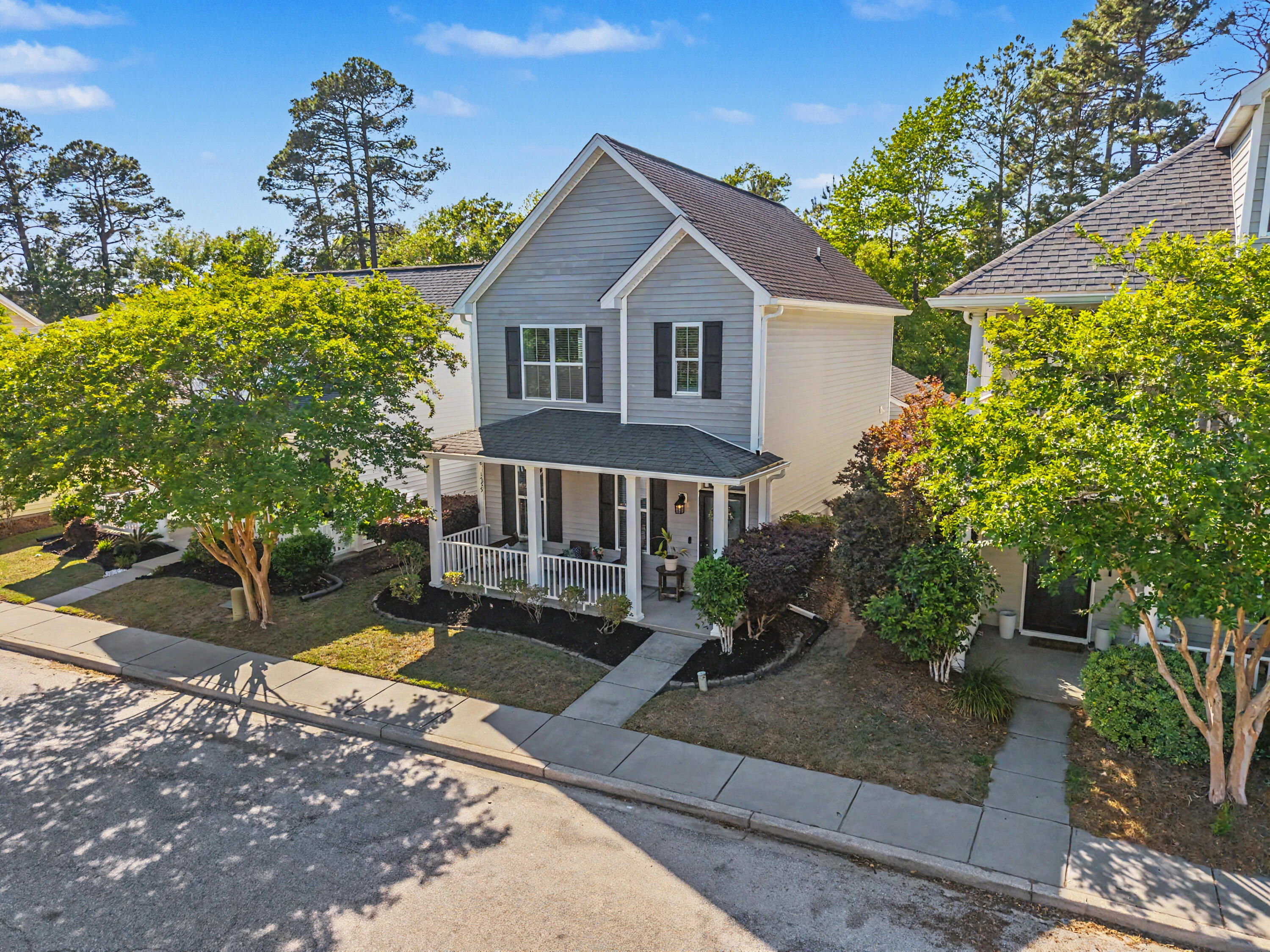 1755 Bee Balm Road Johns Island, SC 29455 - Photo 42 of 60 1755 Bee Balm, Aerial Front of House 2