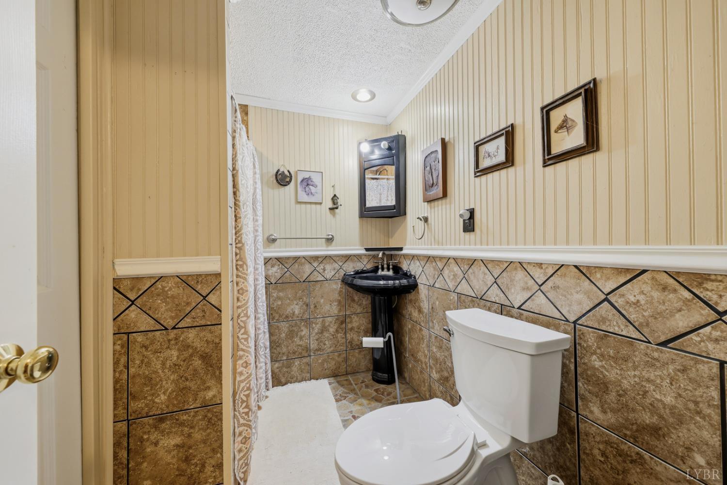 809 Plantation Road Amherst, VA 24521 - Photo 26 of 77 a bathroom with a toilet and a sink