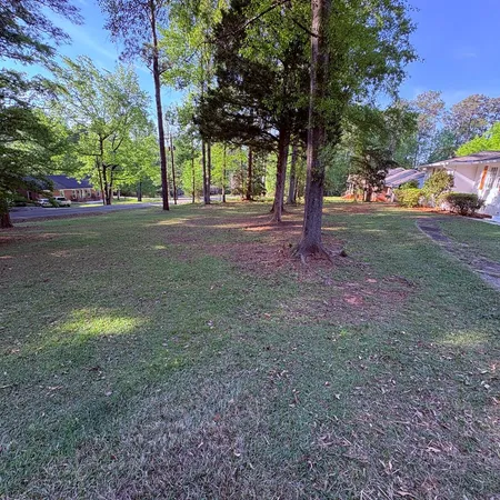 a backyard of a house