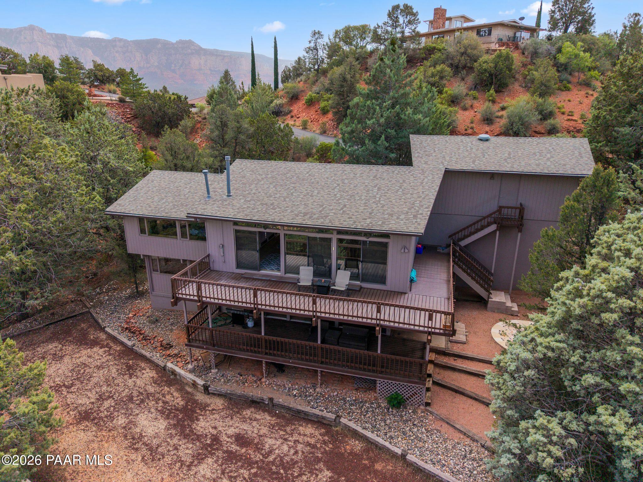 125 Kashmir Road Sedona, AZ 86336 - Photo 3 of 130 529-Aerials