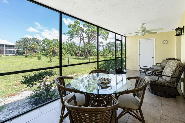 a view of balcony and patio