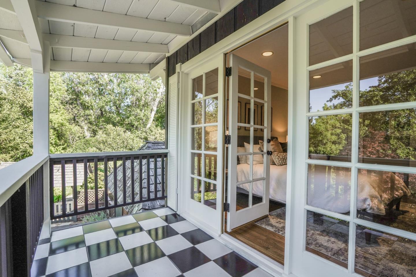 445 Walsh Road Atherton, CA 94027 - Photo 16 of 37 a view of a balcony
