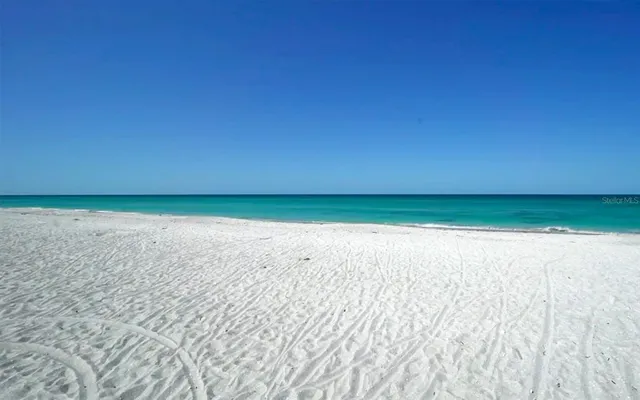 a view of a field with an outdoor space