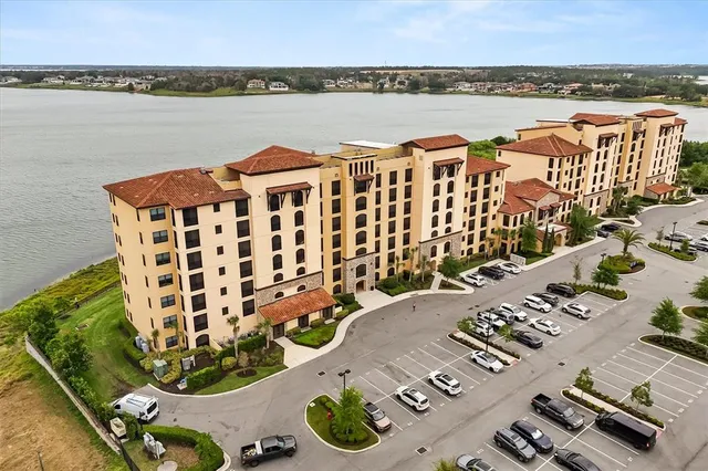 a view of a city and an ocean view