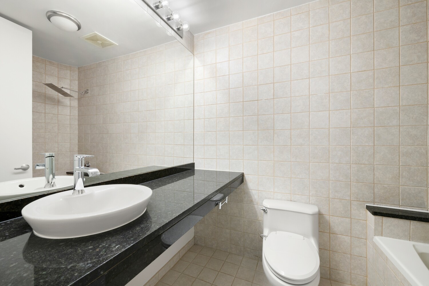 176 Johnson Street, Unit 7C Brooklyn, NY 11201 - Photo 11 of 15 a bathroom with a sink and a mirror