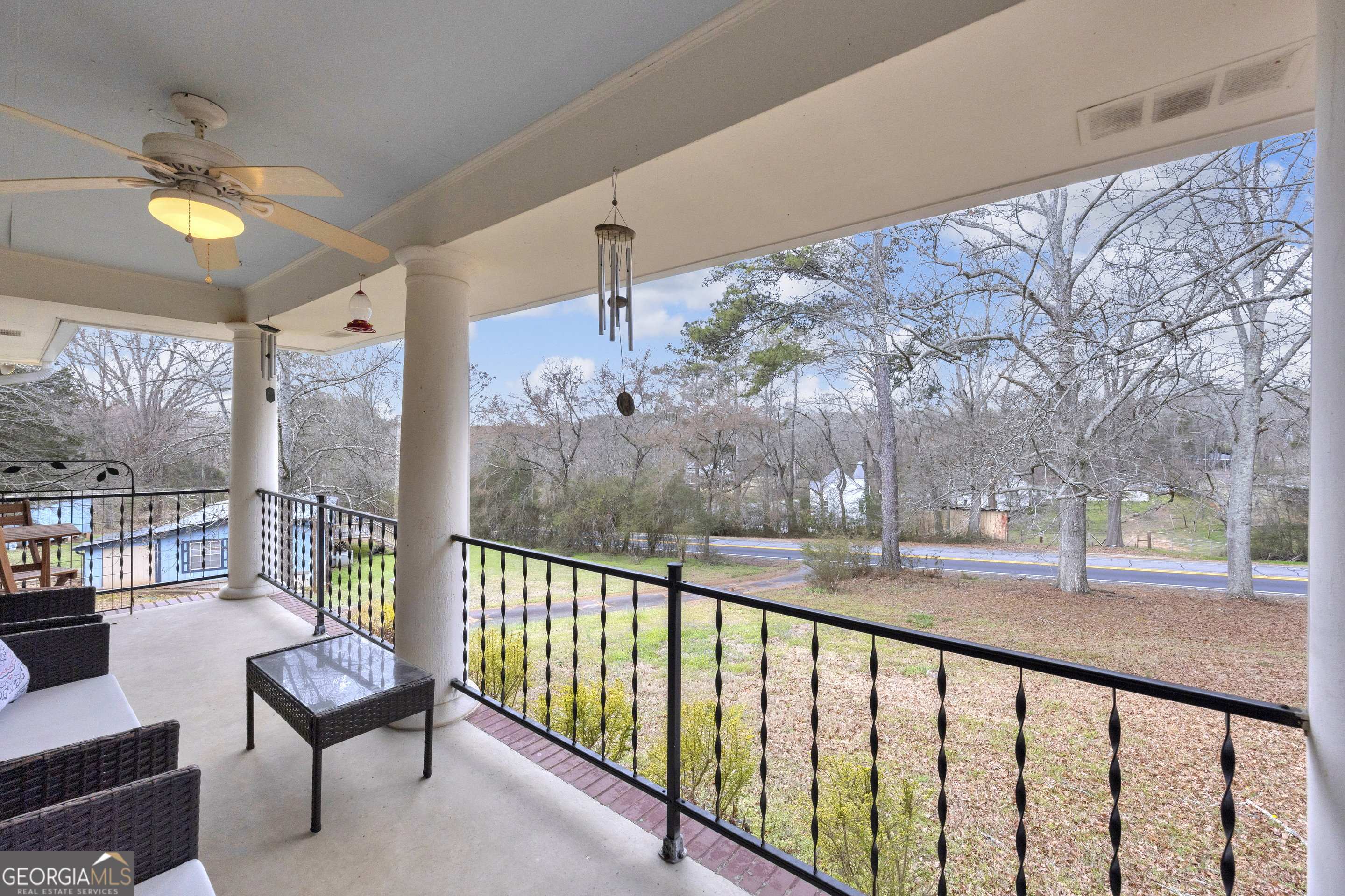 136 Frazier Hill Road Bishop, GA 30621 - Photo 30 of 59 a view of a city from a balcony