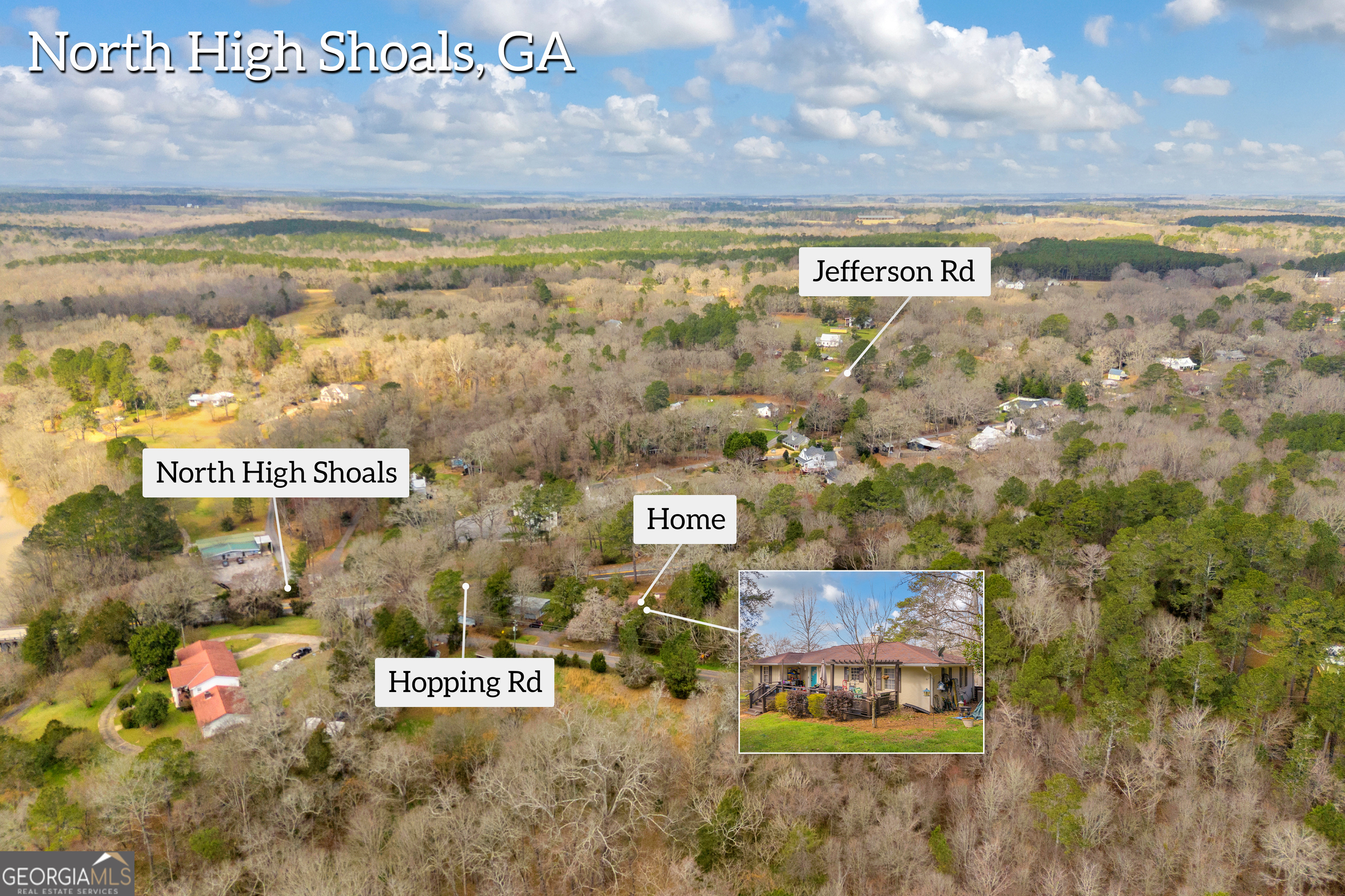 136 Frazier Hill Road Bishop, GA 30621 - Photo 56 of 59 a view of a city