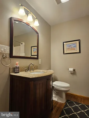 a view of a hallway with a room