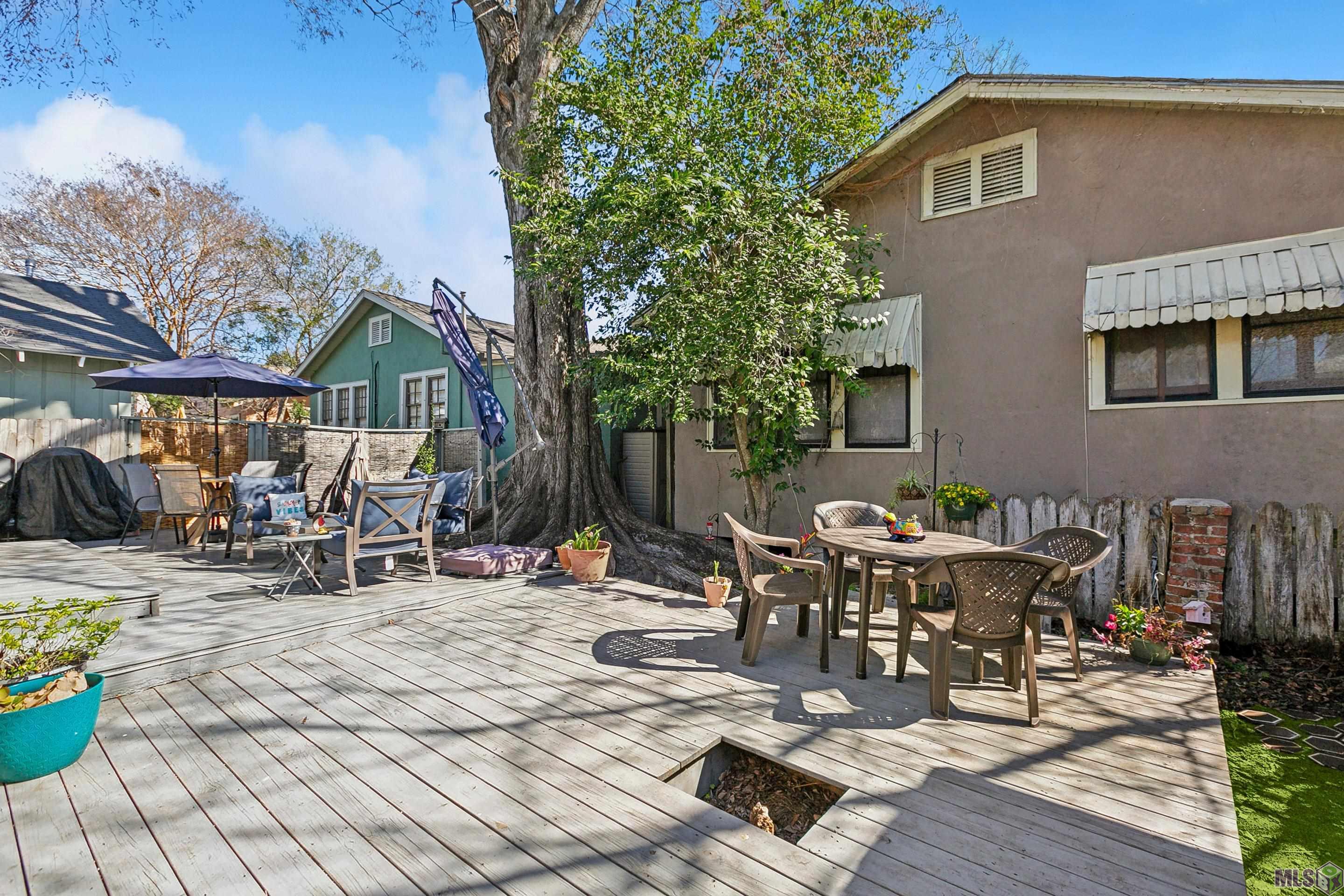 666 North Seventh Street Baton Rouge, LA 70802 - Photo 9 of 21 Back Deck Patio