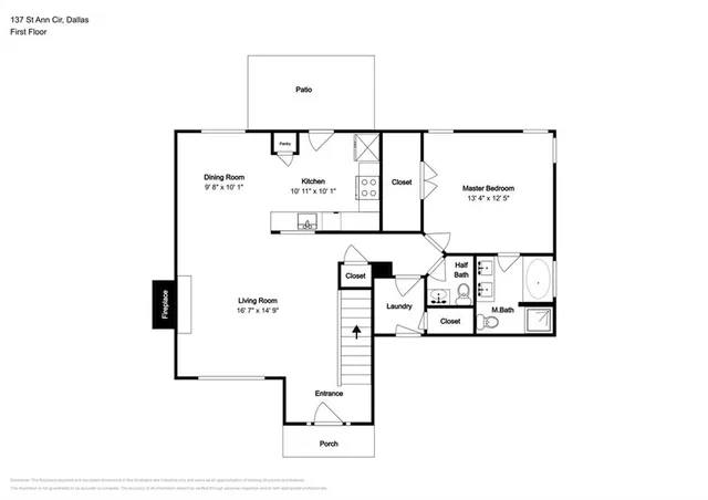 $1,860 | 137 St Ann Circle, Dallas, GA 30157